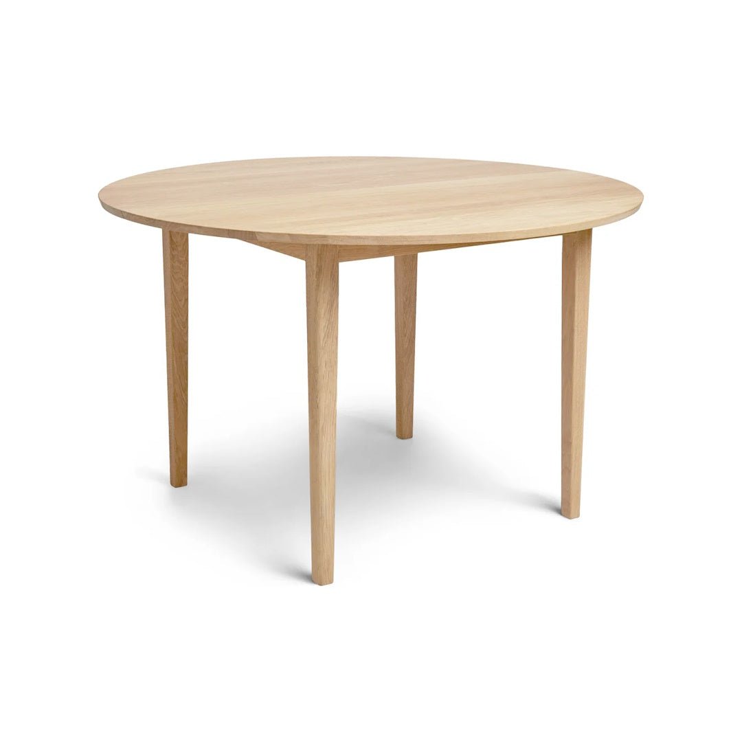 Sibast No 3 Table in Oak Soap, Ø: 47.2" x H: 29.1"