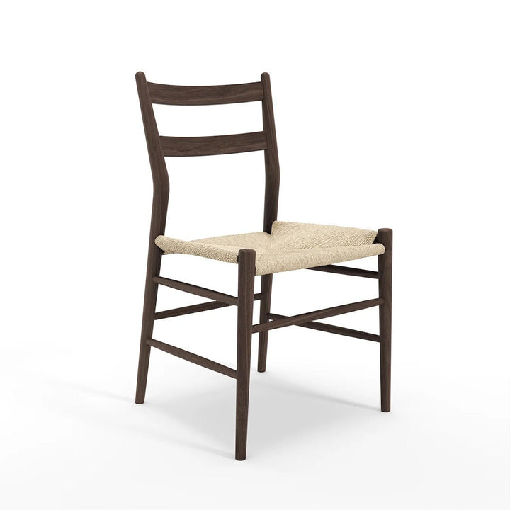 Sibast No 59 Dining chair in Walnut, White Papercord