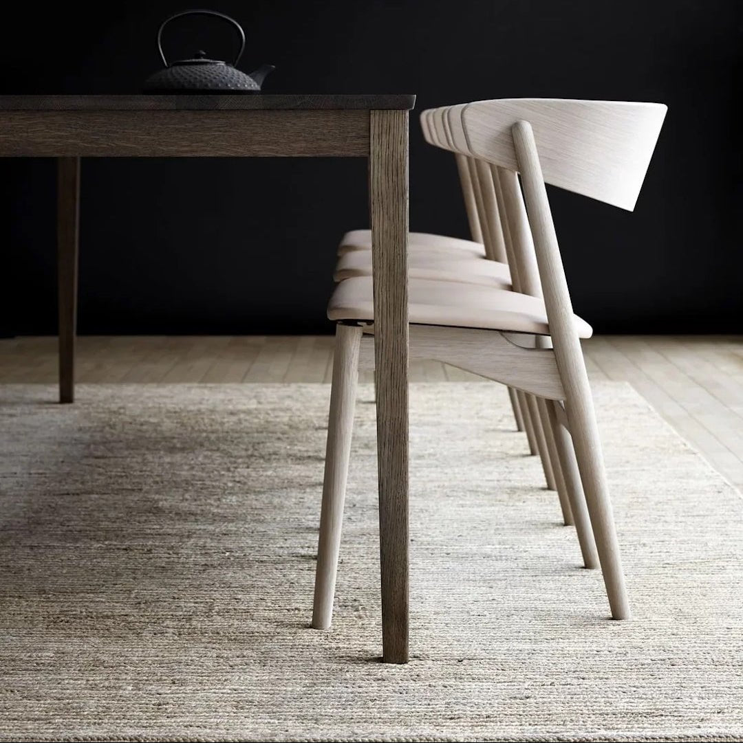 Sibast No. 7 Dining Chair, Wooden Backrest &amp; Seat - ökenhem