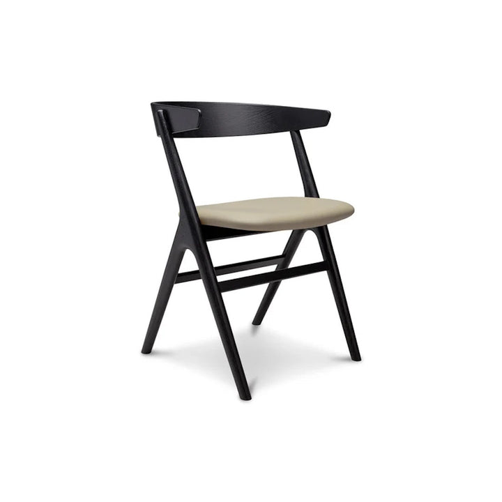 Sibast No 9 Dining Chair in Oak Smoked, Silk Light Grey