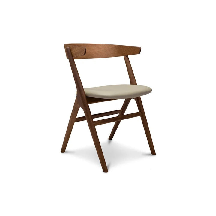 Sibast No 9 Dining Chair in Oak Black, Silk Light Grey