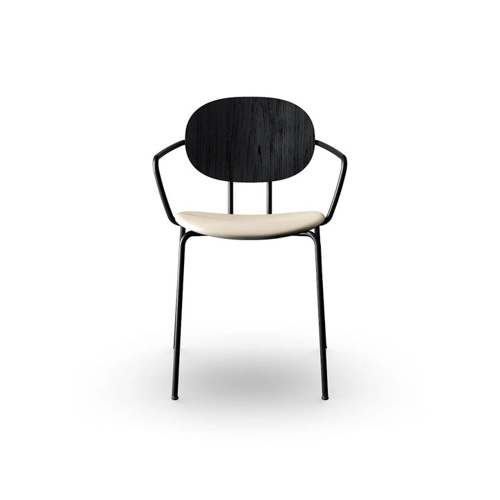 Sibast PIET HEIN Dining Chair, Upholstered Seat With Armrest - ökenhem