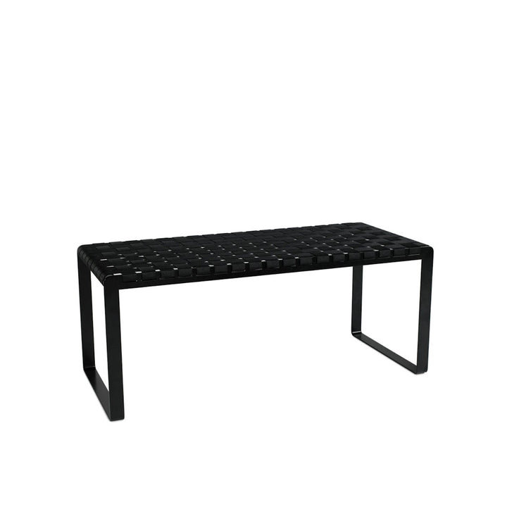 Sibast Plaited Bench Nylon, Black - ökenhem