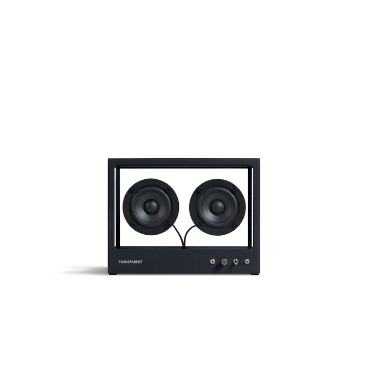 Small Transparent Speaker - Black - ökenhem