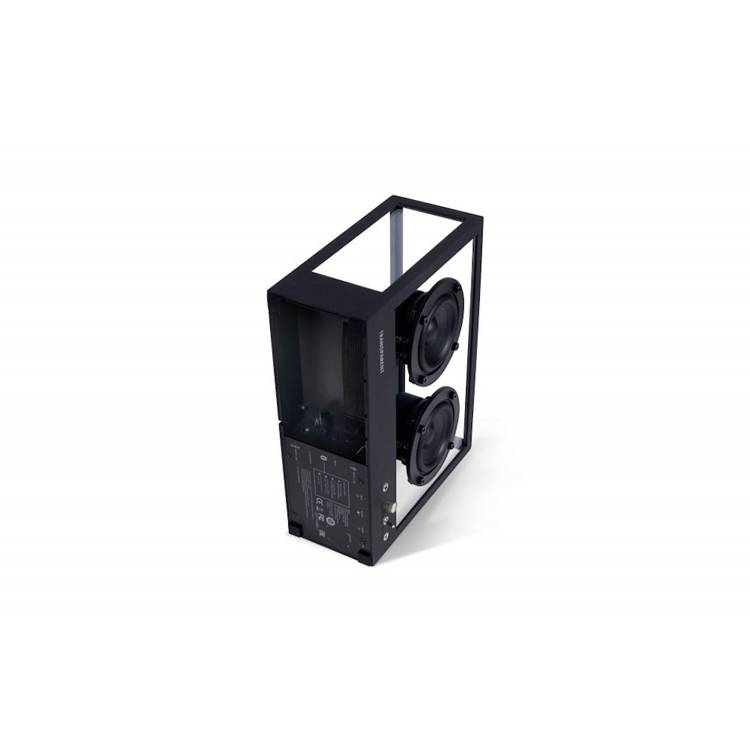 Small Transparent Speaker - Black - ökenhem