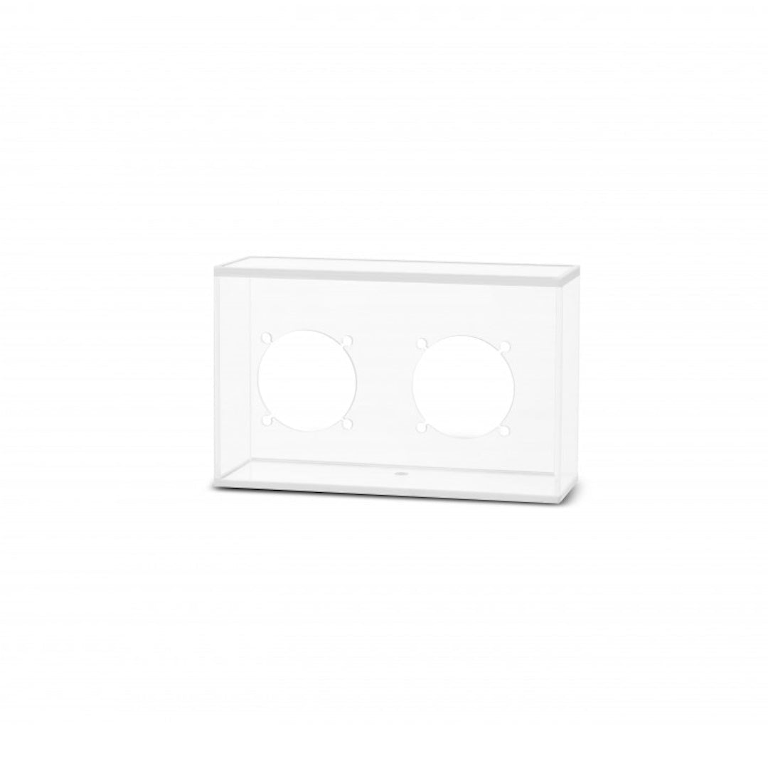 Small Transparent Speaker Glass Cabinet - ökenhem