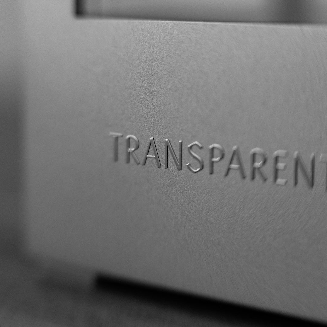 Small Transparent Speaker - Metal - ökenhem