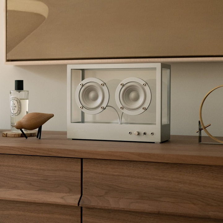 Small Transparent Speaker - Metal - ökenhem