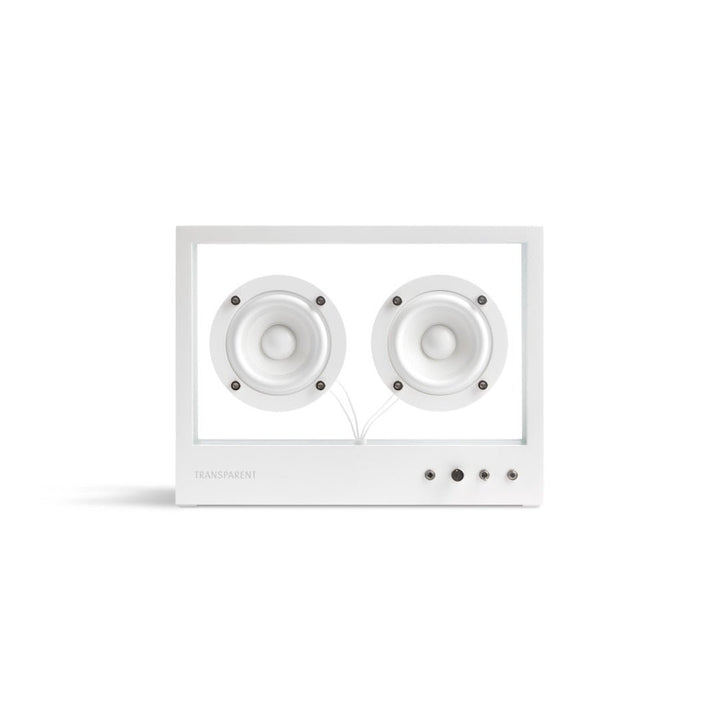 Small Transparent Speaker - White - ökenhem