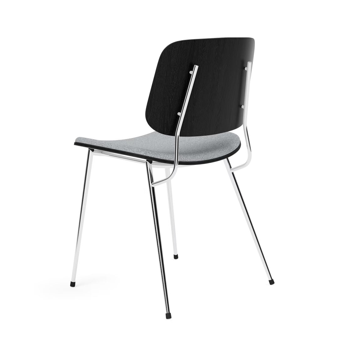 Soborg Chair - Steel Frame, Seat &amp; Back Upholstered - ökenhem