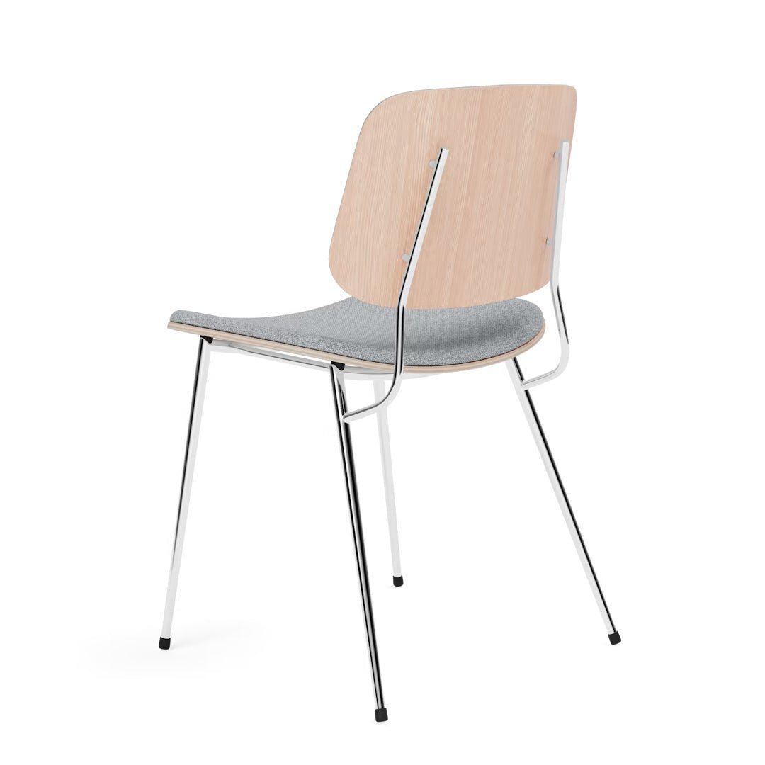 Soborg Chair - Steel Frame, Seat &amp; Back Upholstered - ökenhem