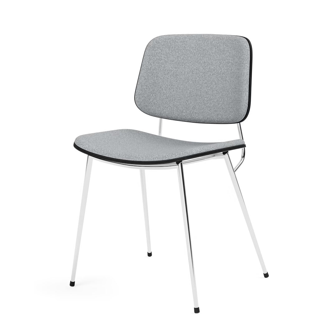 Soborg Chair - Steel Frame, Seat &amp; Back Upholstered - ökenhem