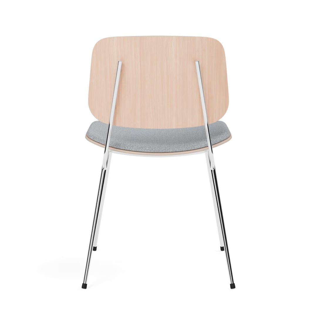 Soborg Chair - Steel Frame, Seat &amp; Back Upholstered - ökenhem