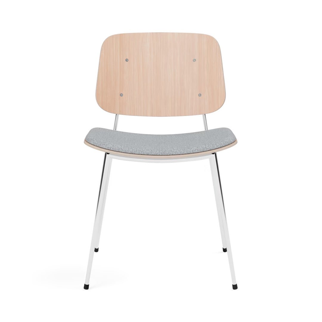 Soborg Chair - Steel Frame, Seat Upholstered - ökenhem