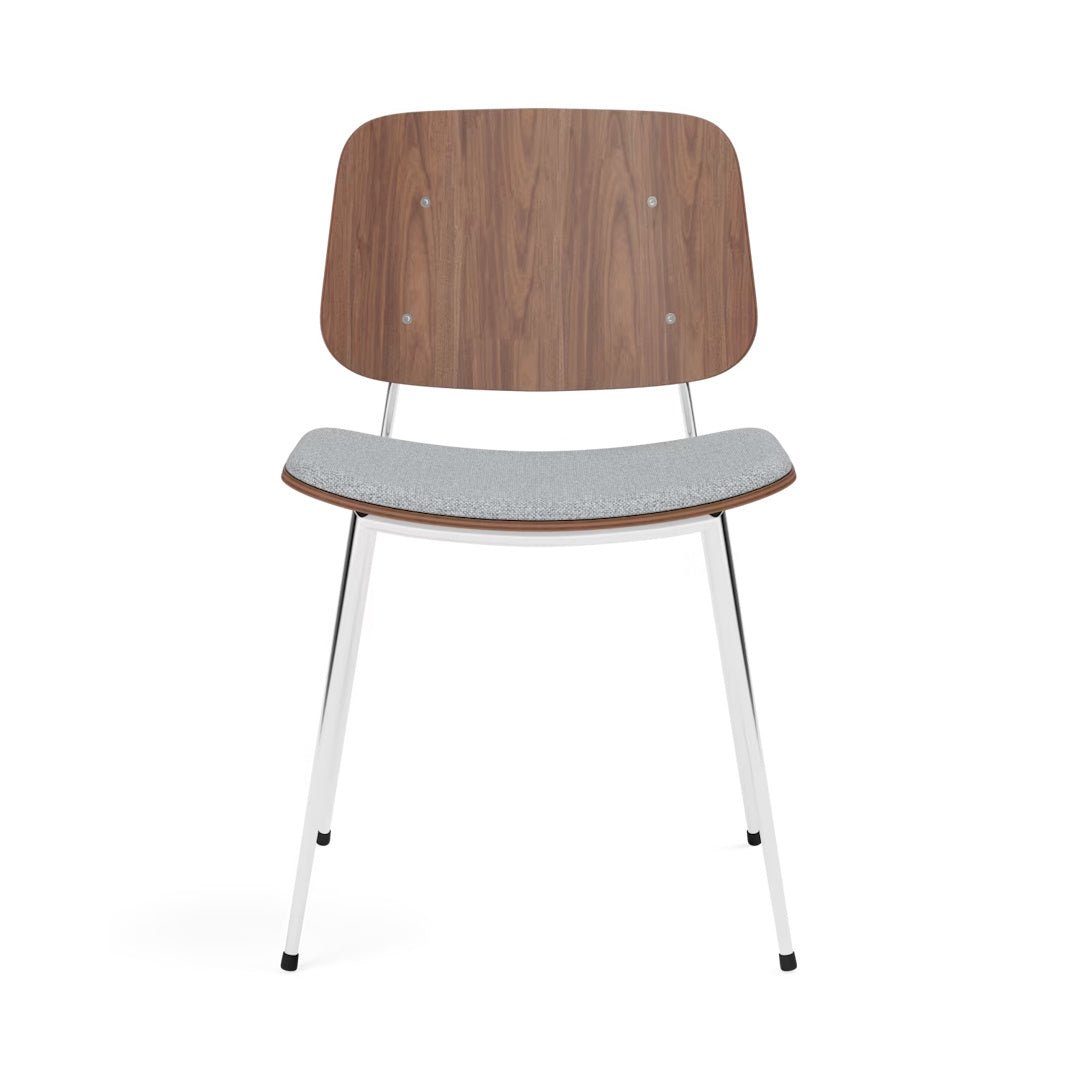 Soborg Chair - Steel Frame, Seat Upholstered - ökenhem