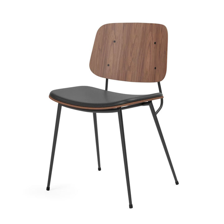 Soborg Chair - Steel Frame, Seat Upholstered - ökenhem