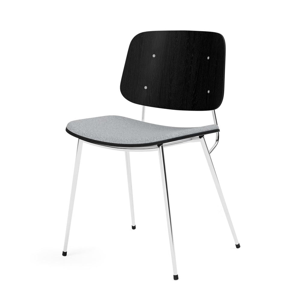 Soborg Chair - Steel Frame, Seat Upholstered - ökenhem