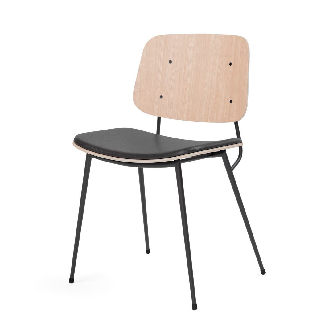 Soborg Chair - Steel Frame, Seat Upholstered - ökenhem