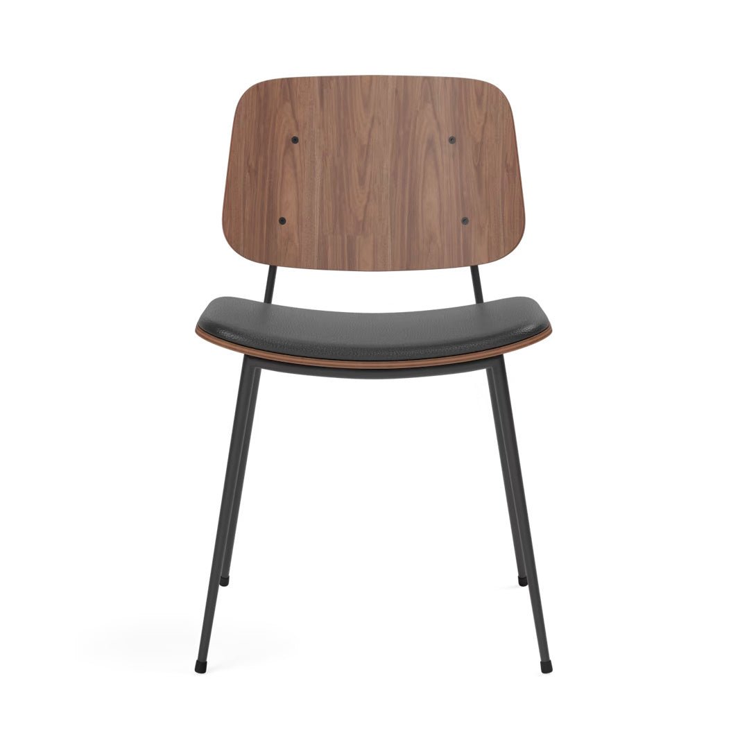 Soborg Chair - Steel Frame, Seat Upholstered - ökenhem