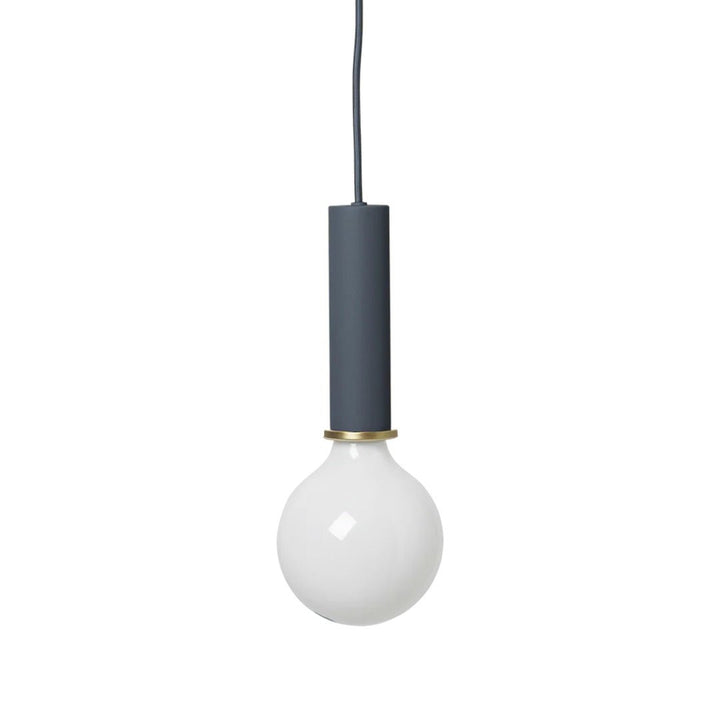 Socket Pendant High - Dark Blue - ökenhem
