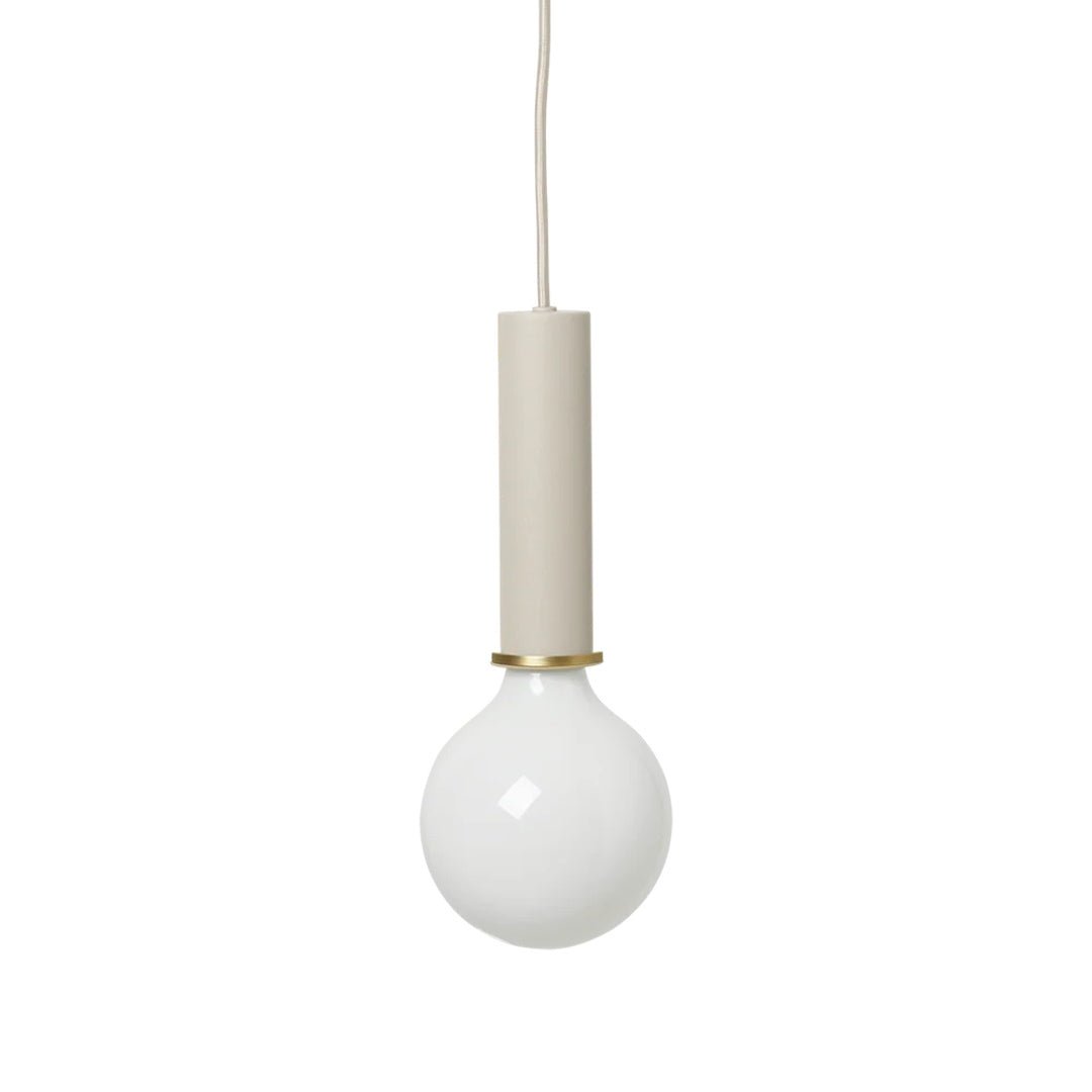 Socket Pendant High - Light Grey - ökenhem