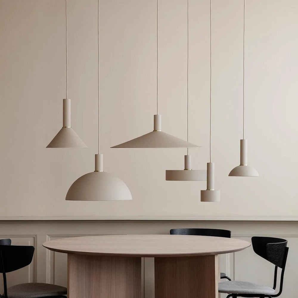 Socket Pendant Low - Light Grey - ökenhem