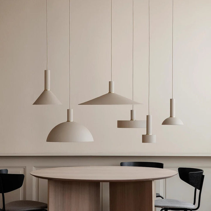 Socket Pendant Low - Light Grey - ökenhem
