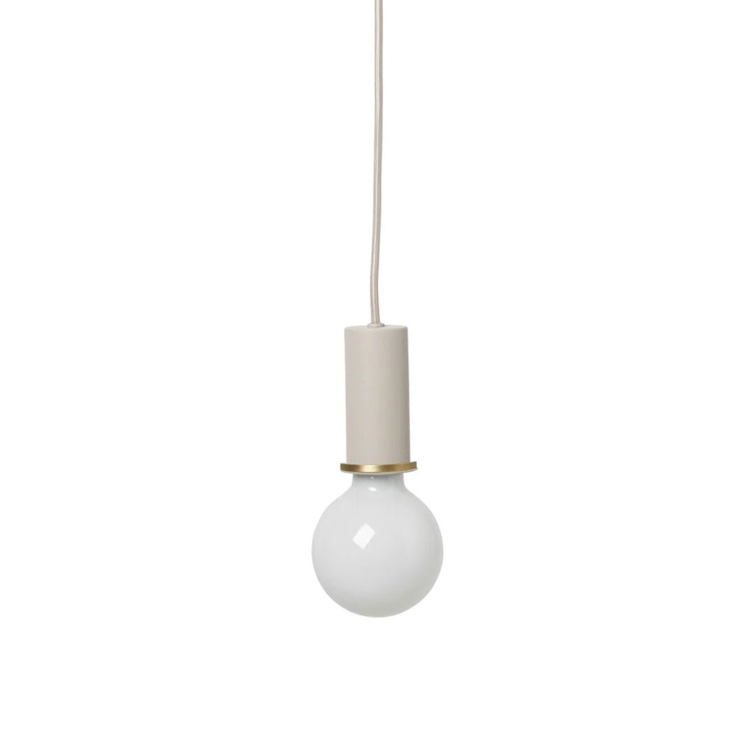 Socket Pendant Low - Light Grey - ökenhem