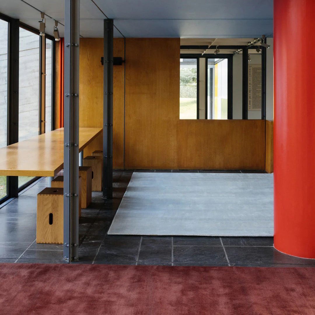 Solid Wool Rug - Blue Clair - ökenhem
