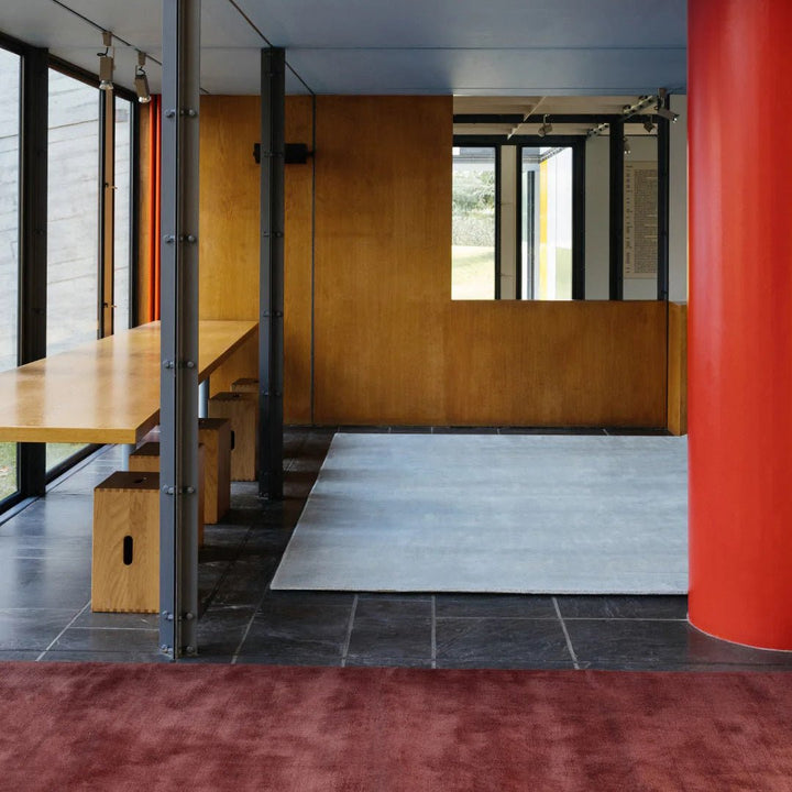 Solid Wool Rug - Blue Clair - ökenhem