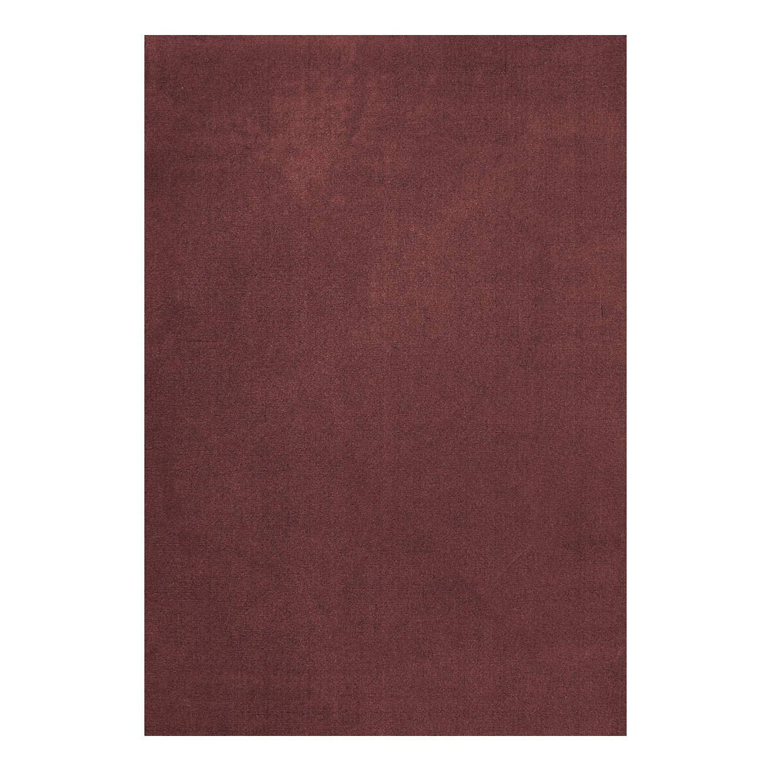 Solid Wool Rug - Ruby Red - ökenhem
