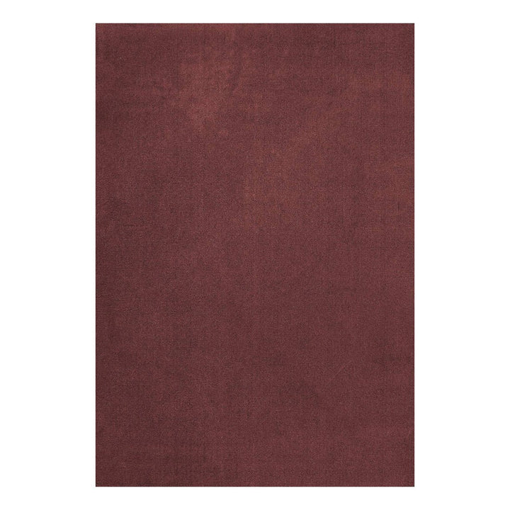 Solid Wool Rug - Ruby Red - ökenhem