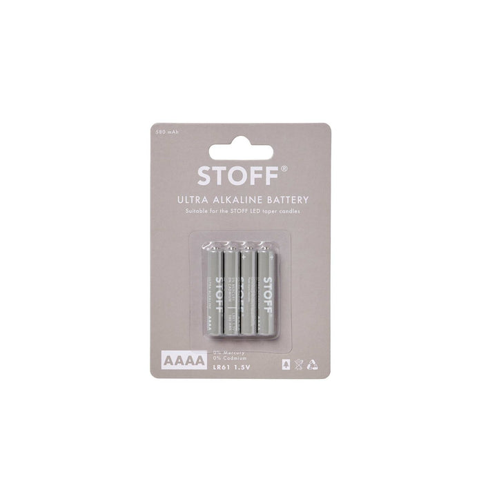 STOFF AAAA Battery, 4 - Pack - ökenhem