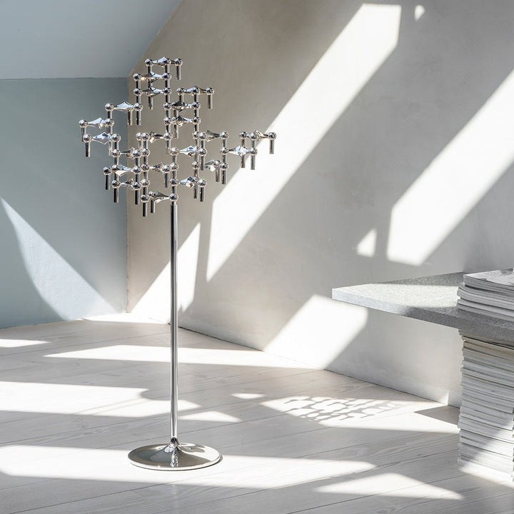 STOFF Nagel Floor Stand, Chrome - ökenhem