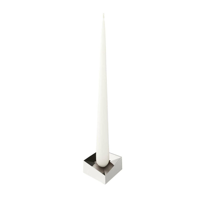 STOFF Nagel Reflect Candle Holder, Large, Chrome - ökenhem