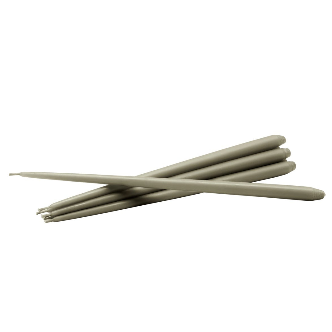 STOFF Nagel Taper Candle by Ester & Erik, Artichoke, Set of 6 - ökenhem