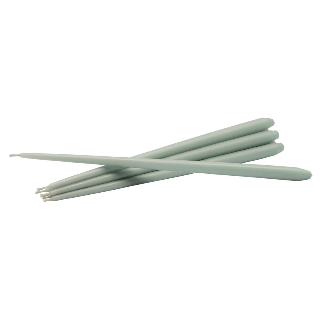 STOFF Nagel Taper Candle by Ester & Erik, Dusty Mint, Set of 6 - ökenhem