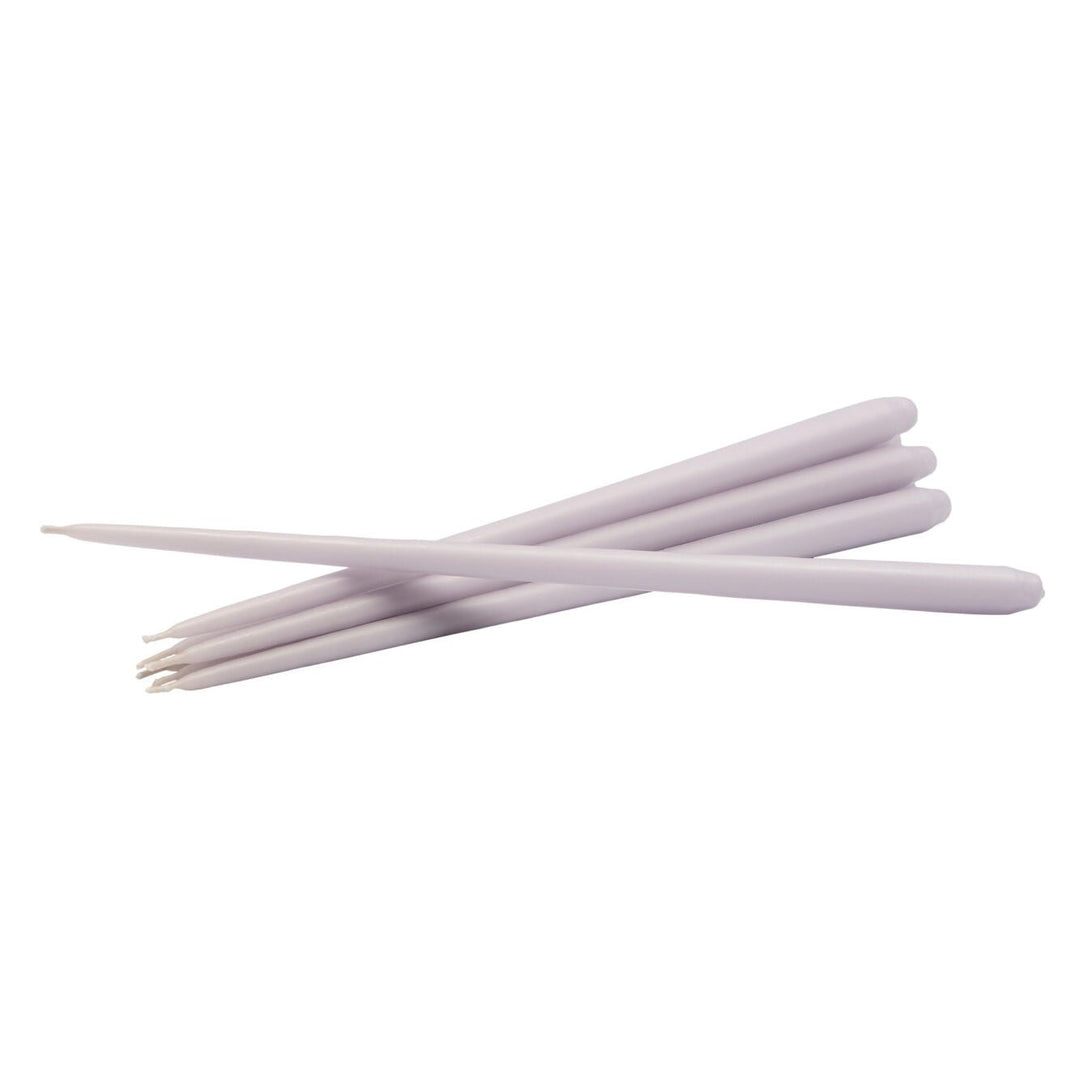 STOFF Nagel Taper Candle by Ester & Erik, Light Lavender, Set of 6 - ökenhem