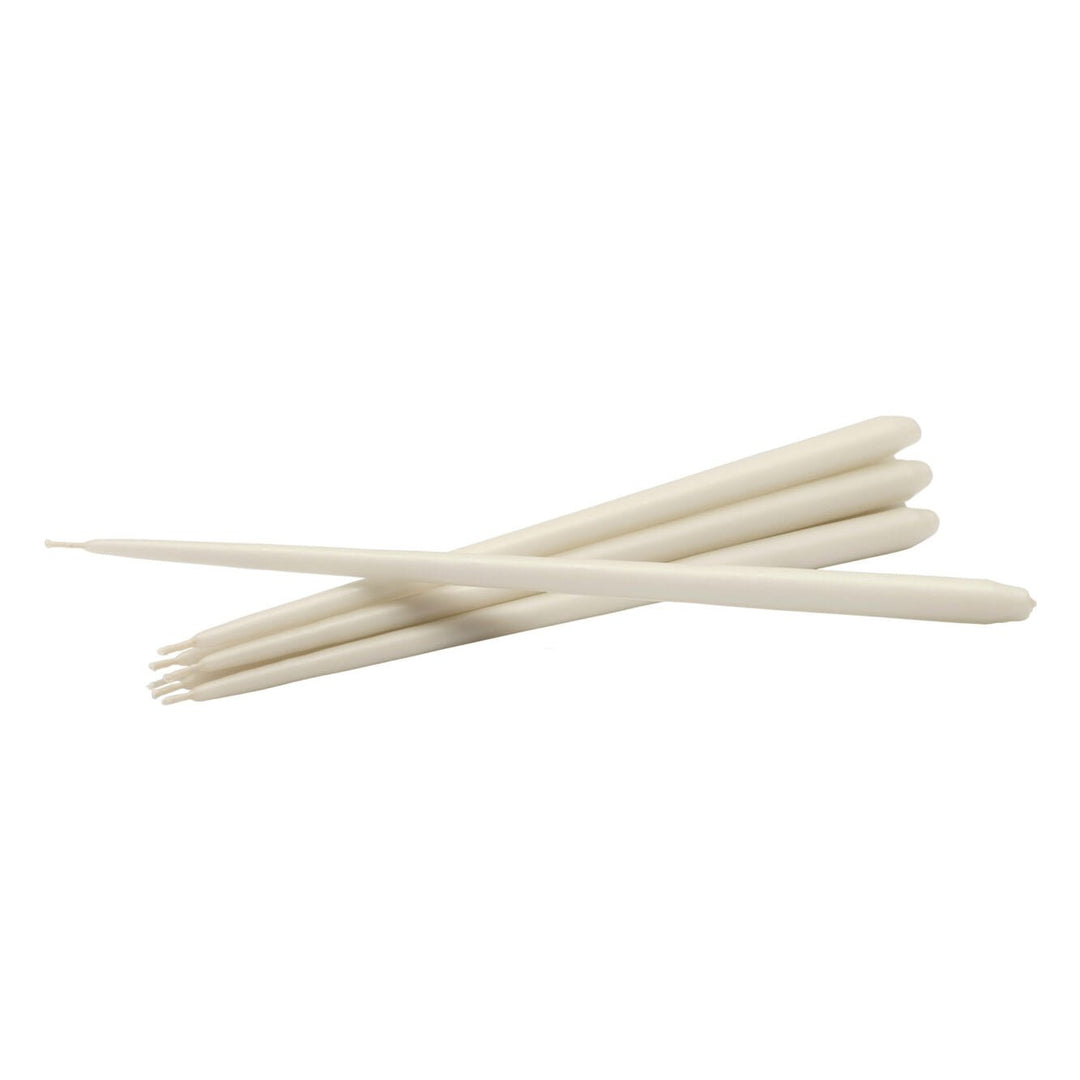 STOFF Nagel Taper Candle by Ester & Erik, Off - White, Set of 6 - ökenhem