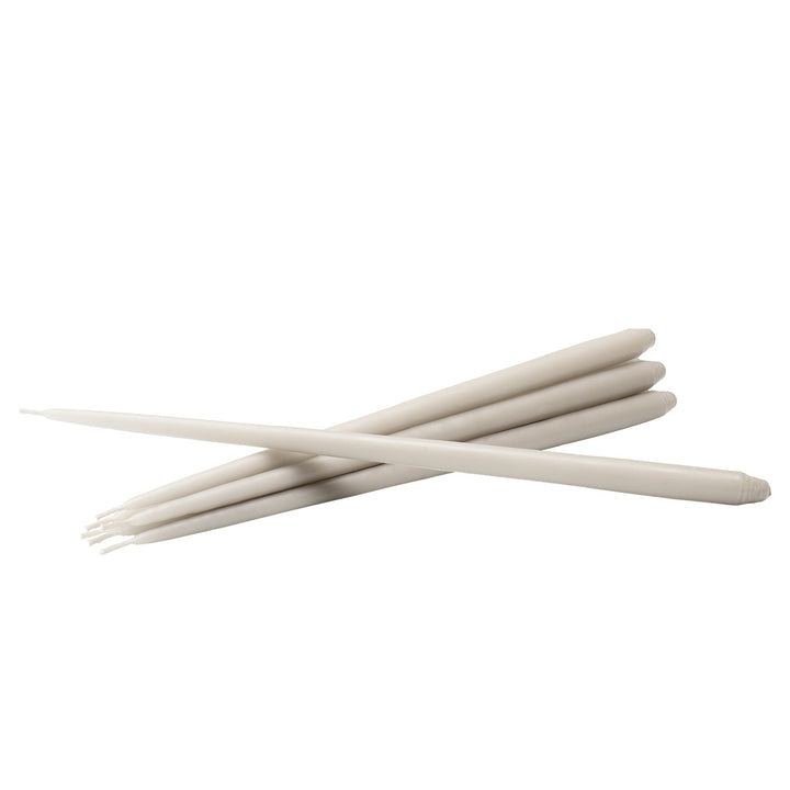 STOFF Nagel Taper Candle by Ester & Erik, Sand, Set of 6 - ökenhem