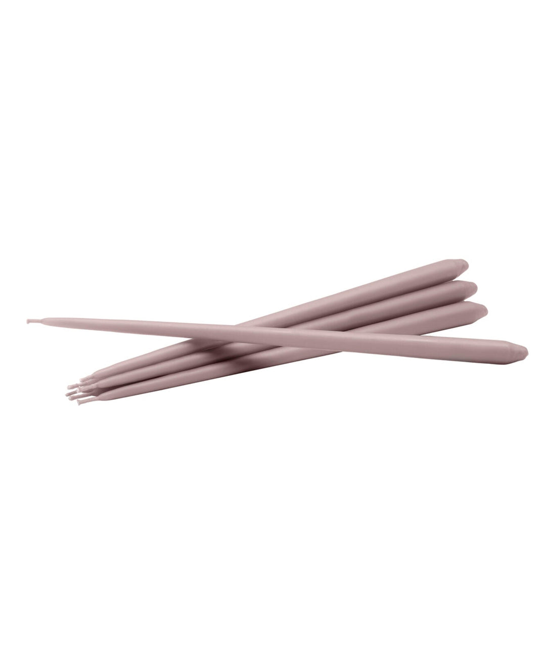 STOFF Nagel Taper Candle by Ester & Erik, Soft Rose, Set of 6 - ökenhem