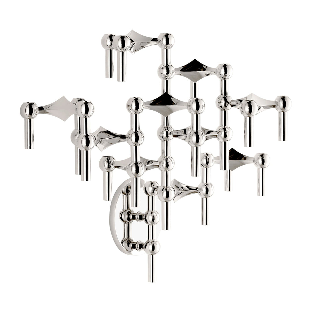 STOFF Nagel Wall Hanger, Chrome - ökenhem