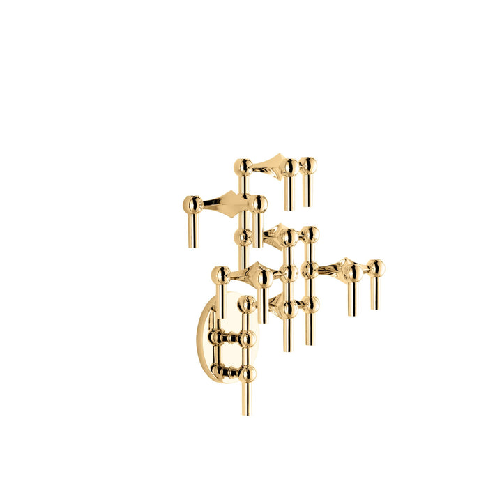 STOFF Nagel Wall Hanger, Solid Brass - ökenhem