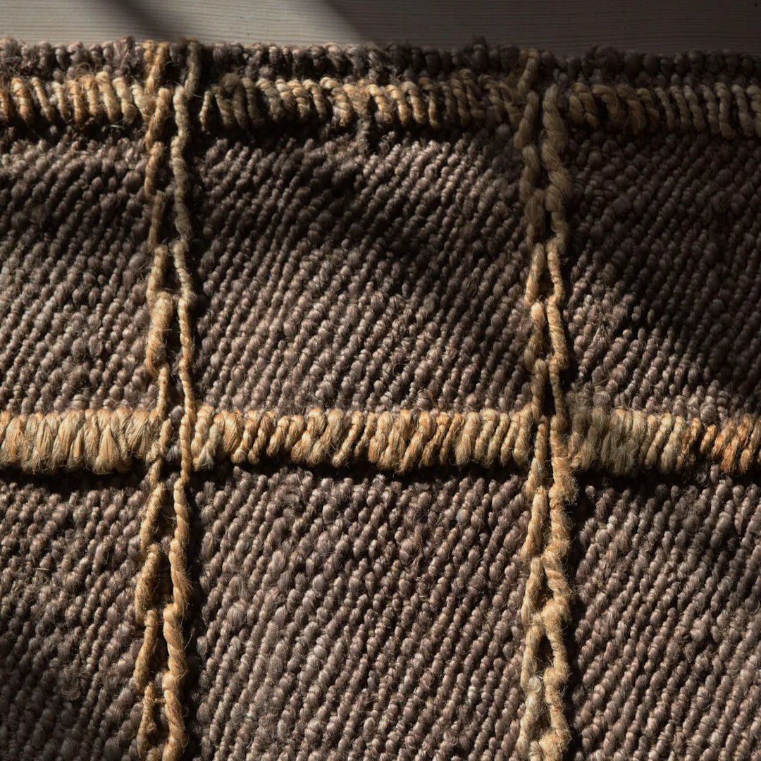 Strata Jute Rug - Brown - ökenhem