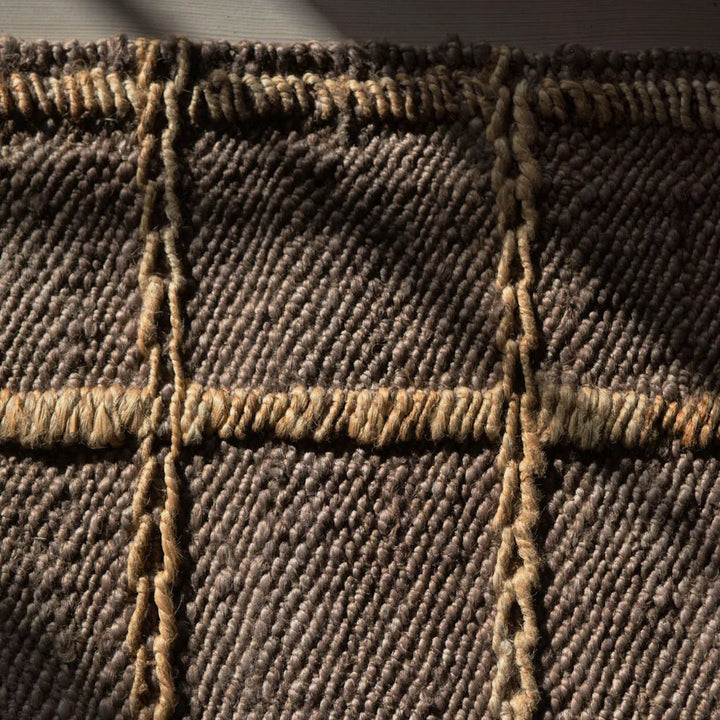Strata Jute Rug - Brown - ökenhem