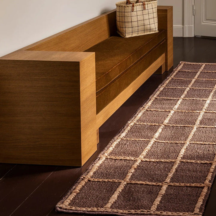 Strata Jute Rug - Brown - ökenhem