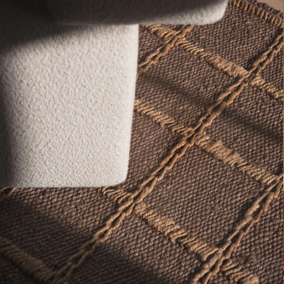 Strata Jute Rug - Brown - ökenhem