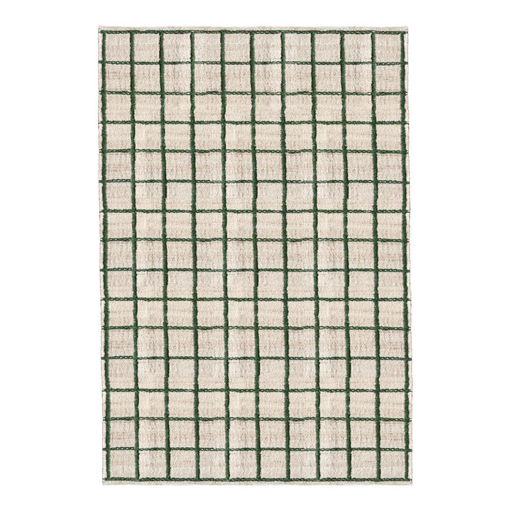 Strata Jute Rug - Green - ökenhem