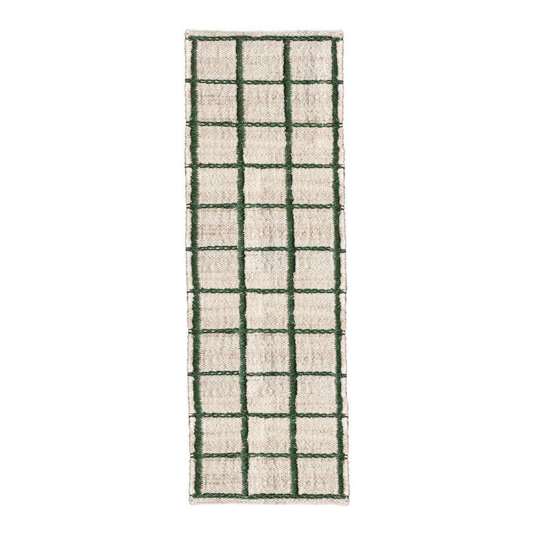 Strata Jute Rug - Green - ökenhem