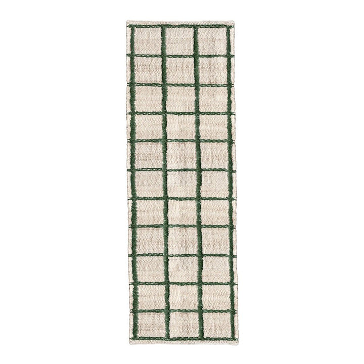 Strata Jute Rug - Green - ökenhem